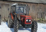 Zetor 7745 z instalacją gazową DEGAmix